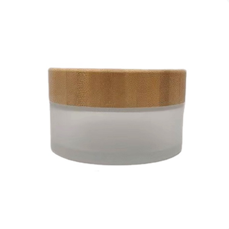 glass jar bamboo lid wholesale